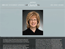 Tablet Screenshot of justicegurich.com